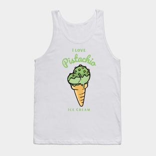 I Love Pistachio Ice Cream Tank Top